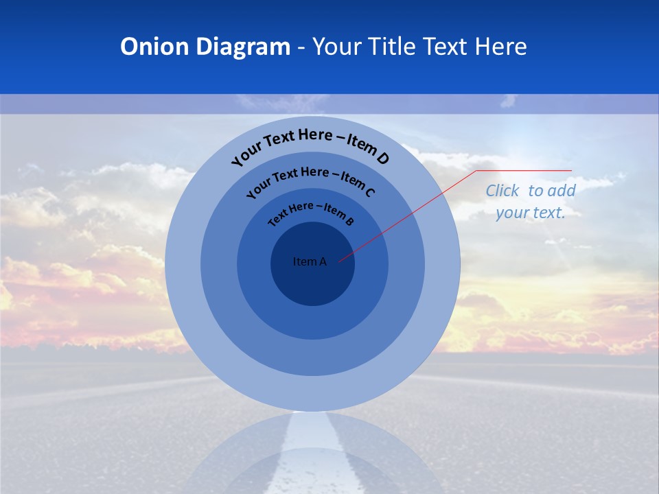 Sunset Natural Cloudscape PowerPoint Template