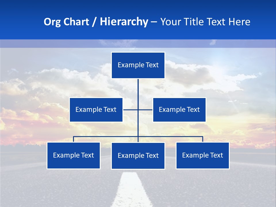 Sunset Natural Cloudscape PowerPoint Template