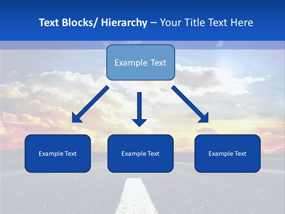 Sunset Natural Cloudscape PowerPoint Template