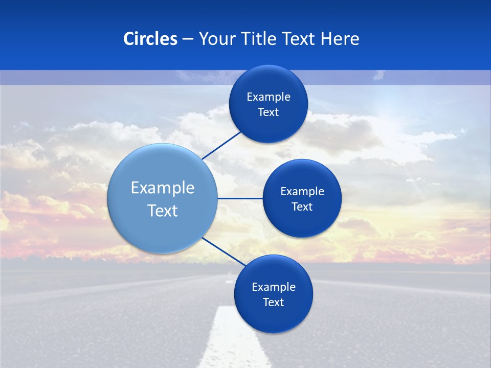 Sunset Natural Cloudscape PowerPoint Template