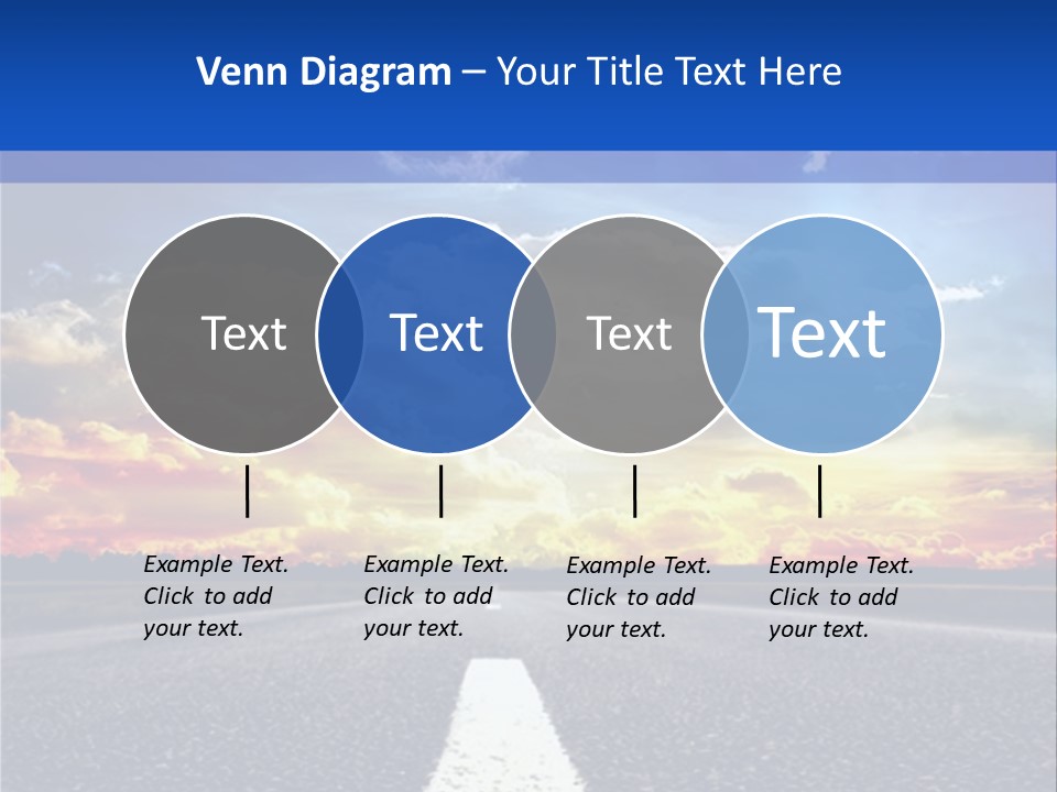 Sunset Natural Cloudscape PowerPoint Template