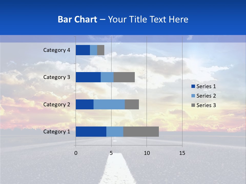 Sunset Natural Cloudscape PowerPoint Template