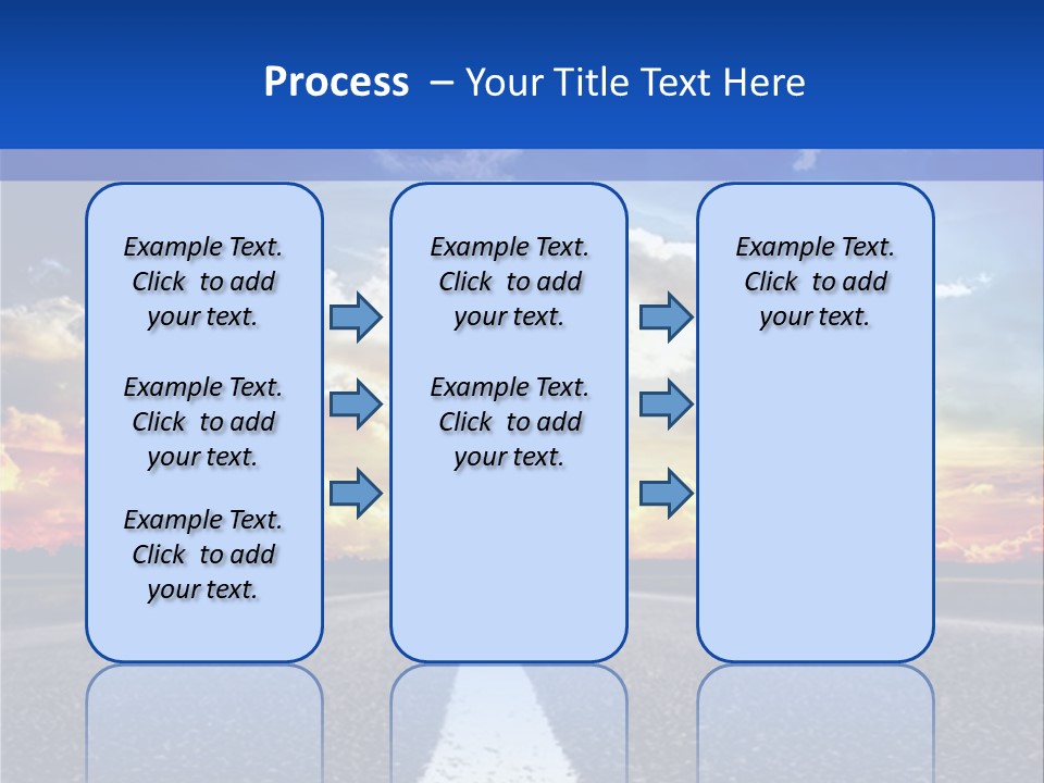 Sunset Natural Cloudscape PowerPoint Template