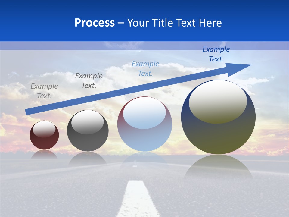 Sunset Natural Cloudscape PowerPoint Template