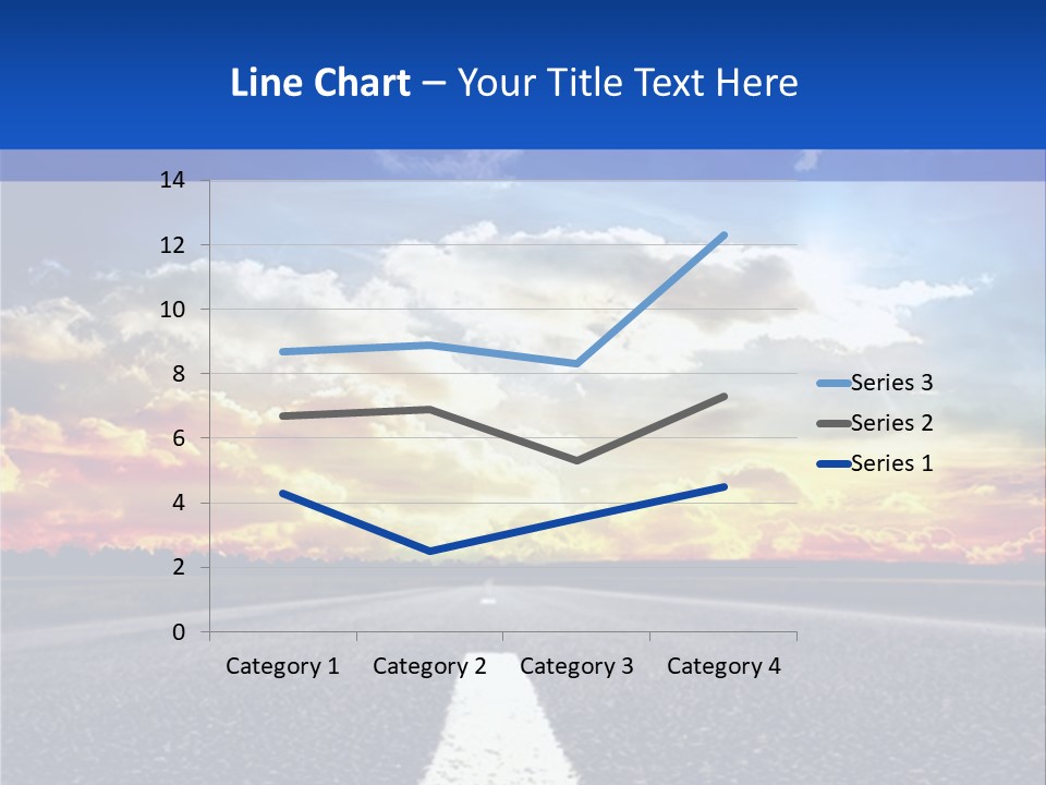 Sunset Natural Cloudscape PowerPoint Template
