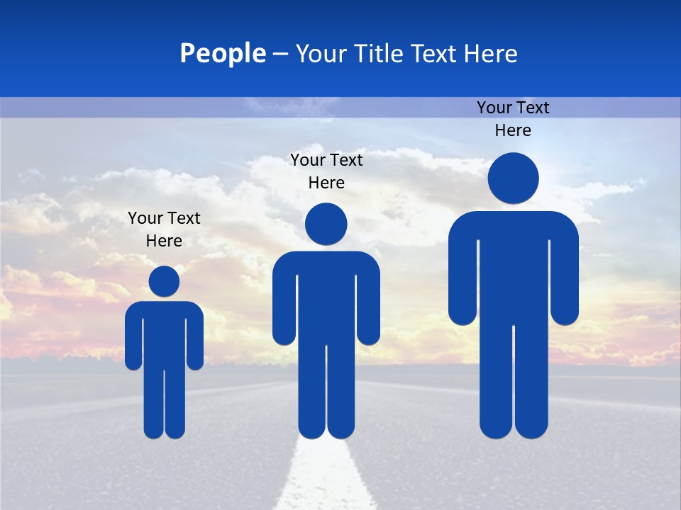 Sunset Natural Cloudscape PowerPoint Template