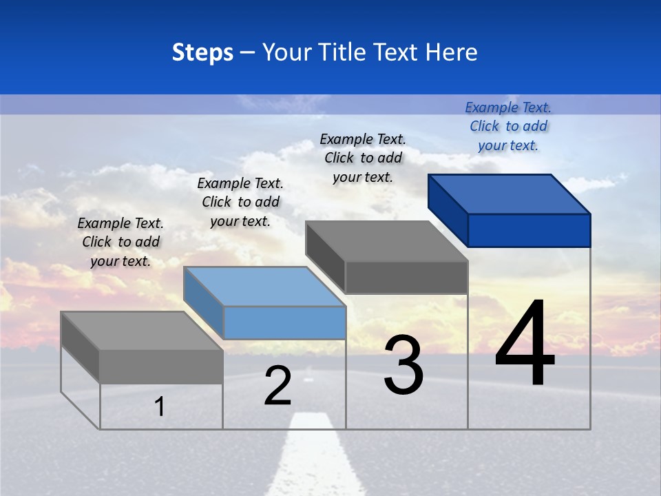Sunset Natural Cloudscape PowerPoint Template