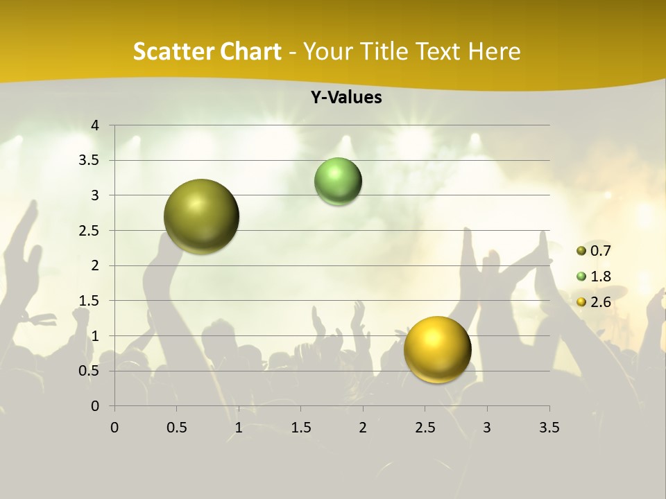 Happiness Band Silhouette PowerPoint Template