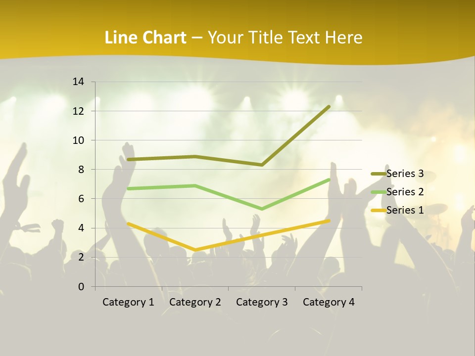 Happiness Band Silhouette PowerPoint Template
