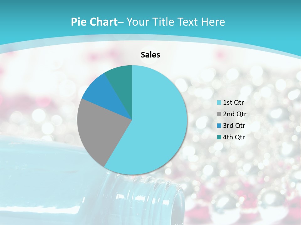 Makeup Pool Bright PowerPoint Template