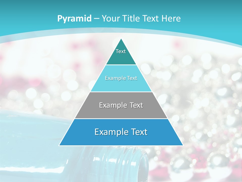 Makeup Pool Bright PowerPoint Template