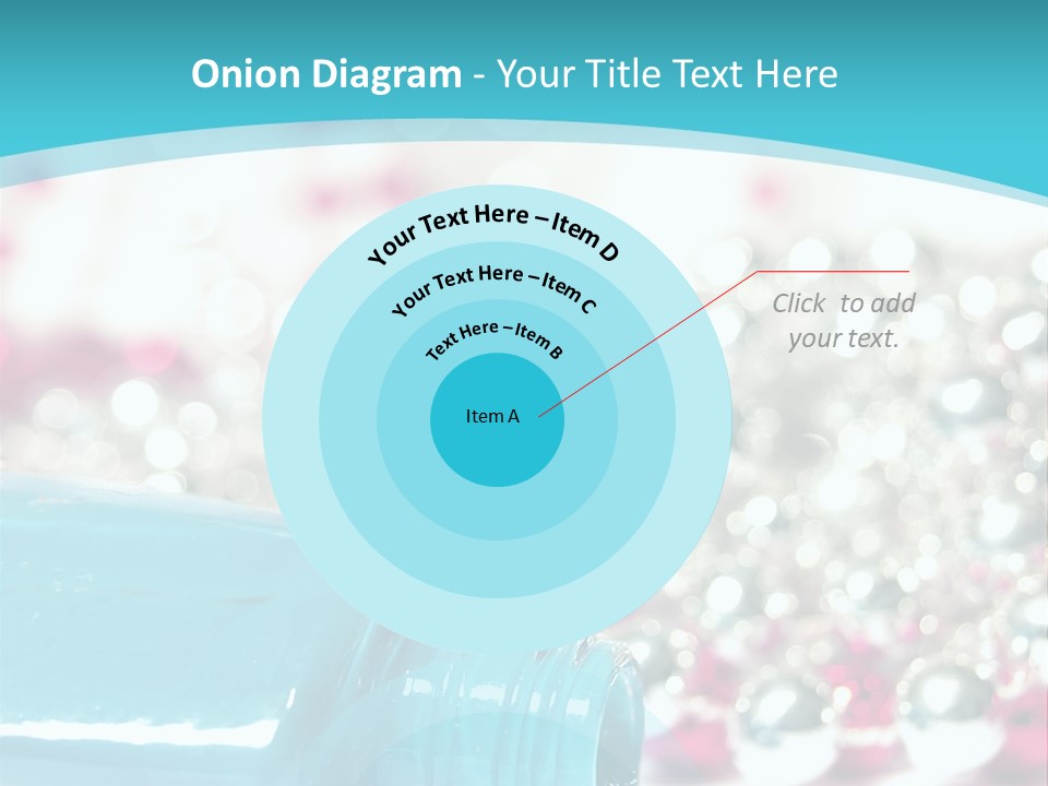 Makeup Pool Bright PowerPoint Template