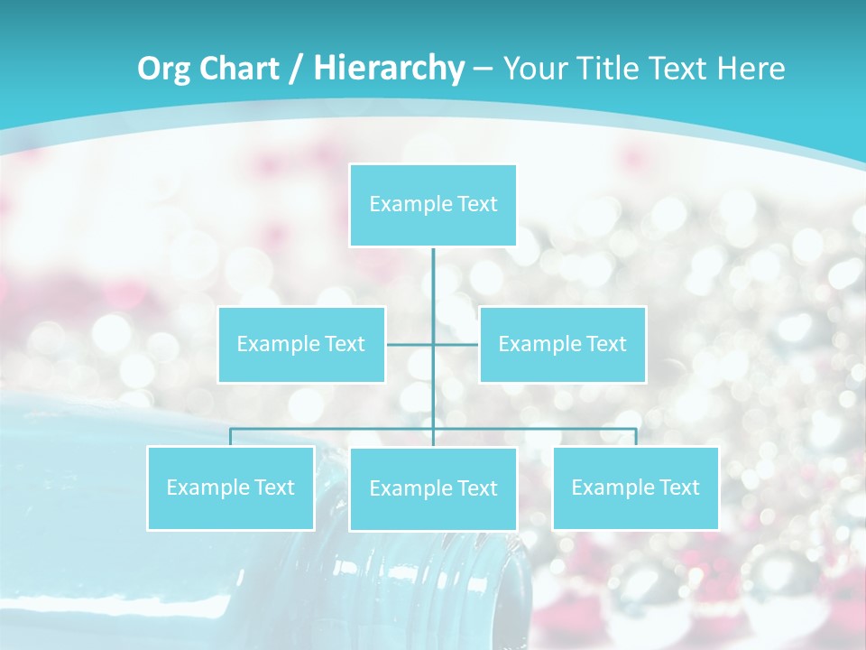 Makeup Pool Bright PowerPoint Template