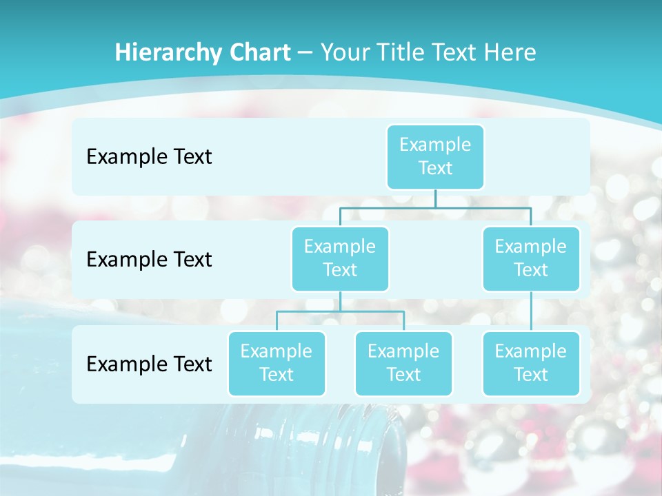Makeup Pool Bright PowerPoint Template