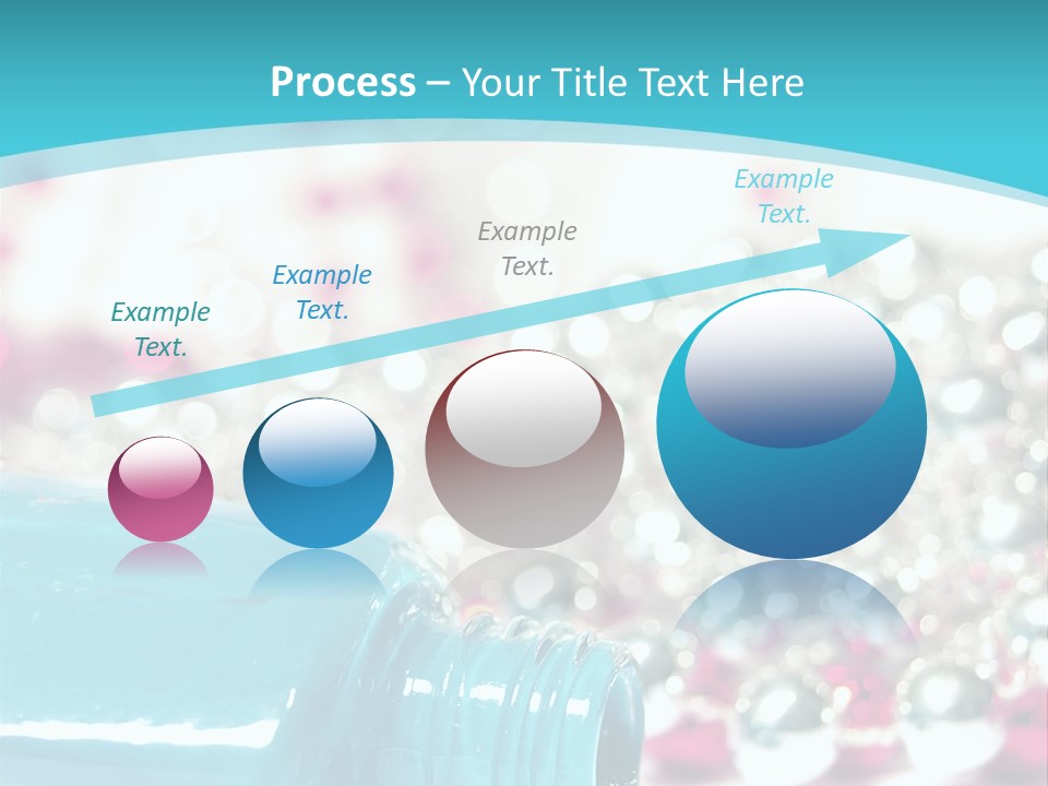 Makeup Pool Bright PowerPoint Template