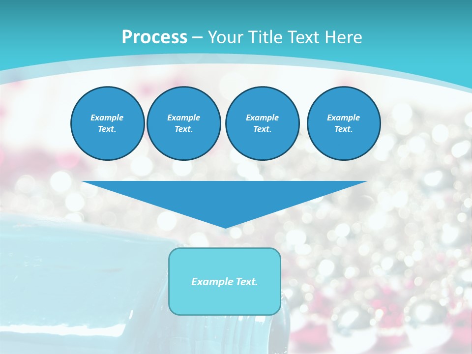 Makeup Pool Bright PowerPoint Template