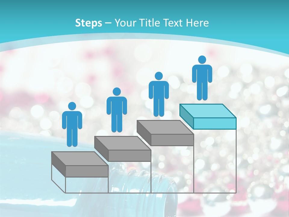 Makeup Pool Bright PowerPoint Template