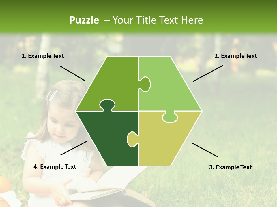 Nature Happy Healthy PowerPoint Template