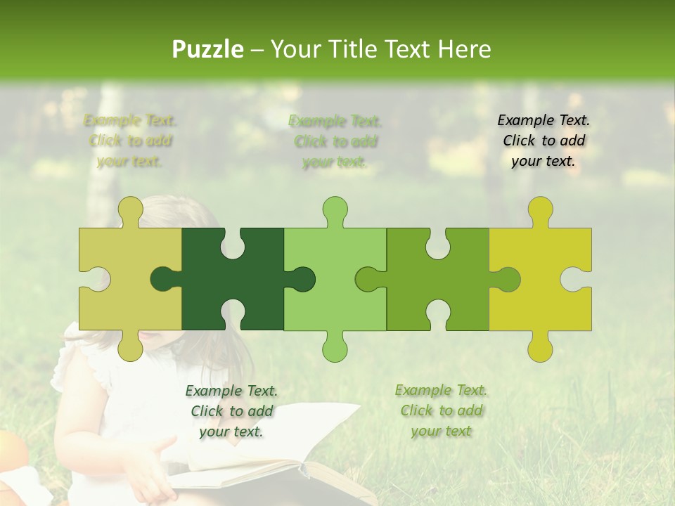 Nature Happy Healthy PowerPoint Template