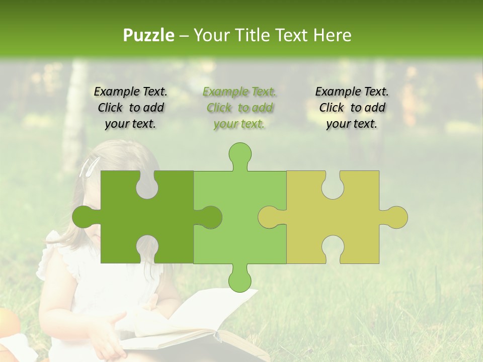 Nature Happy Healthy PowerPoint Template