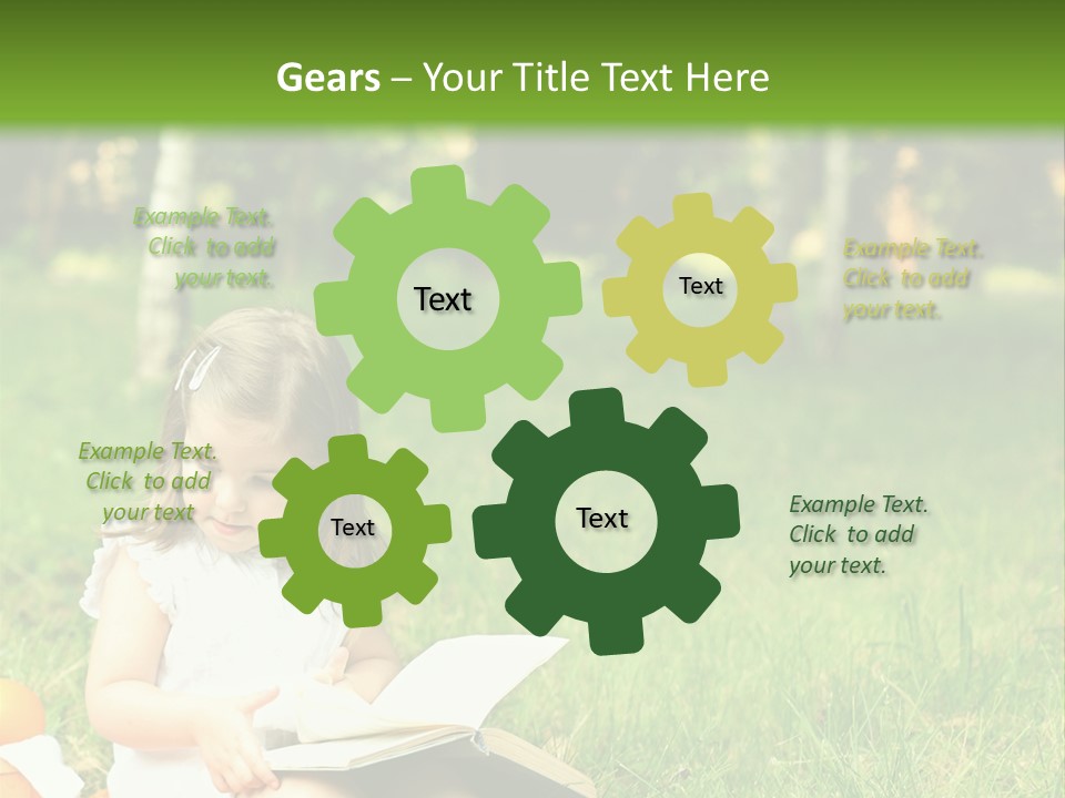 Nature Happy Healthy PowerPoint Template