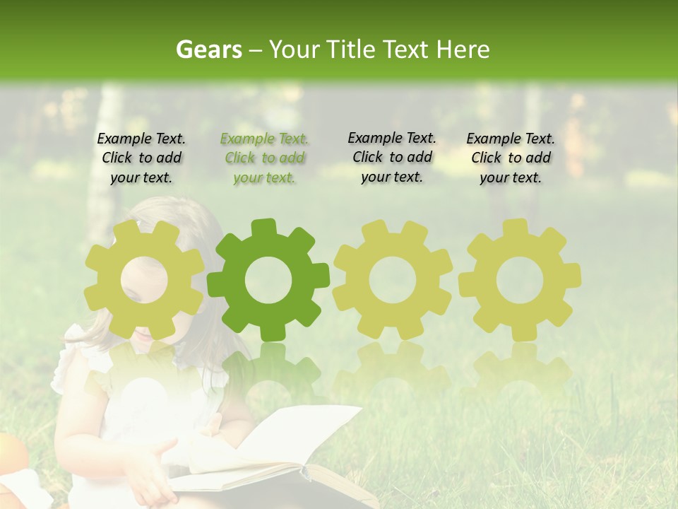 Nature Happy Healthy PowerPoint Template