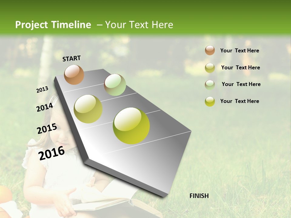 Nature Happy Healthy PowerPoint Template