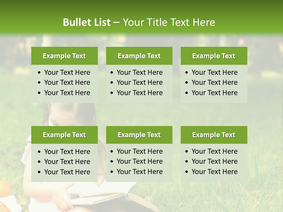 Nature Happy Healthy PowerPoint Template