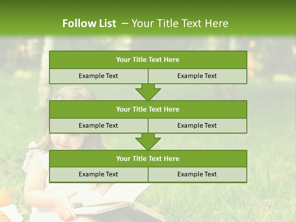 Nature Happy Healthy PowerPoint Template