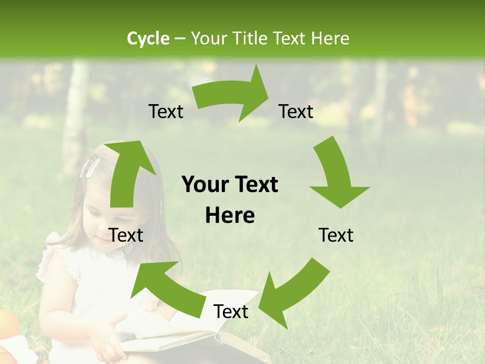 Nature Happy Healthy PowerPoint Template