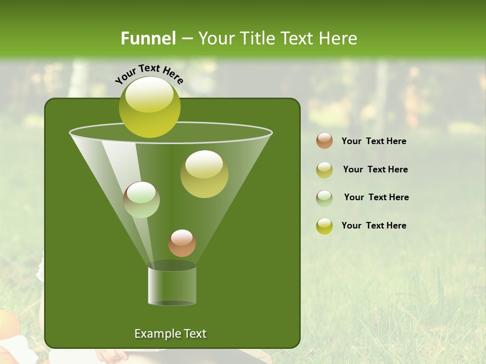 Nature Happy Healthy PowerPoint Template