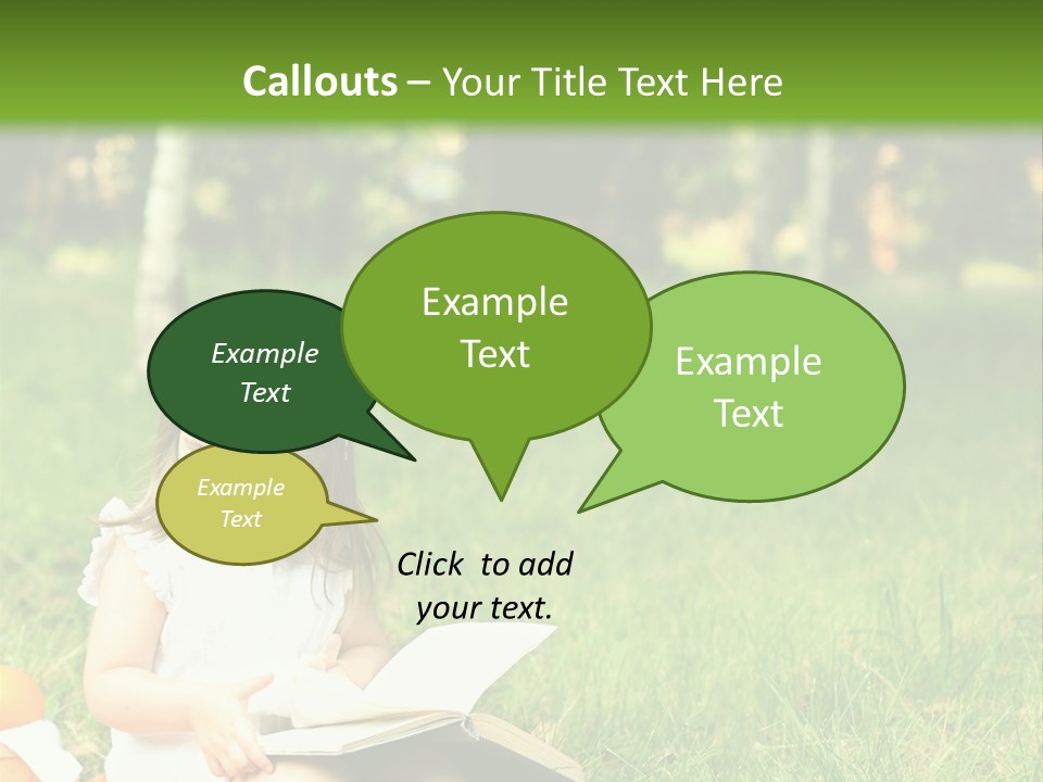 Nature Happy Healthy PowerPoint Template