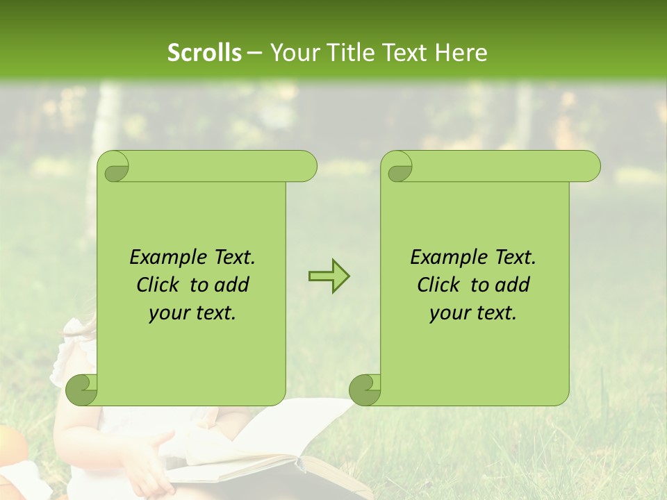 Nature Happy Healthy PowerPoint Template