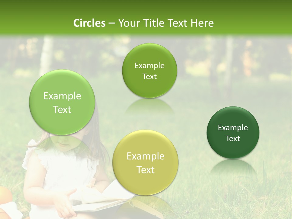 Nature Happy Healthy PowerPoint Template