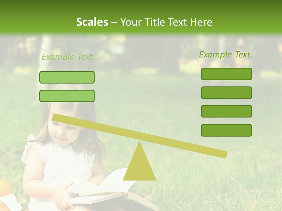 Nature Happy Healthy PowerPoint Template