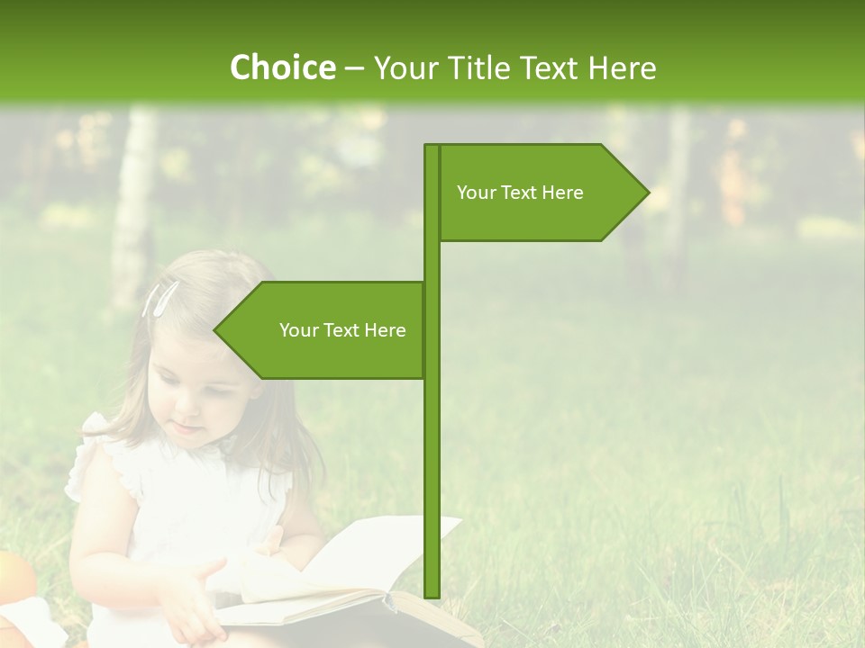 Nature Happy Healthy PowerPoint Template