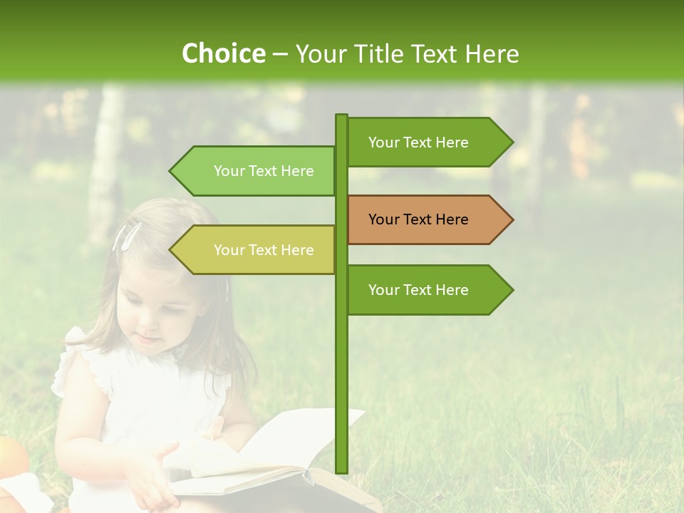 Nature Happy Healthy PowerPoint Template