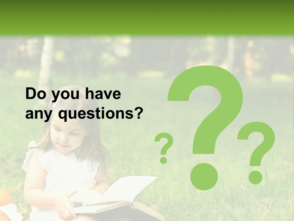 Nature Happy Healthy PowerPoint Template