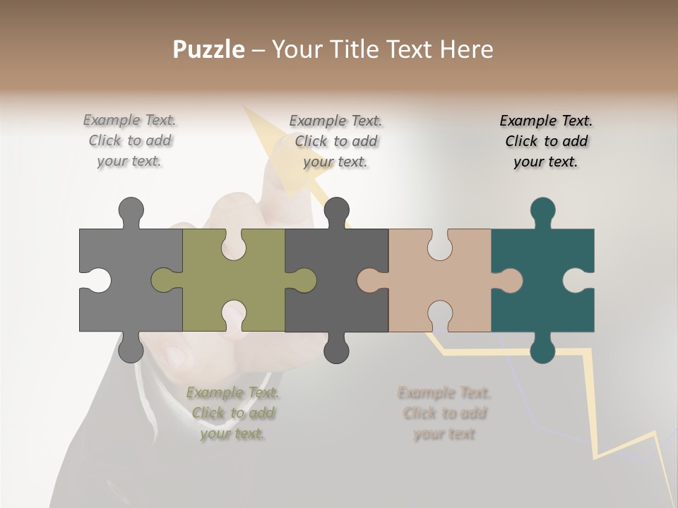 Protect Stats Hands PowerPoint Template