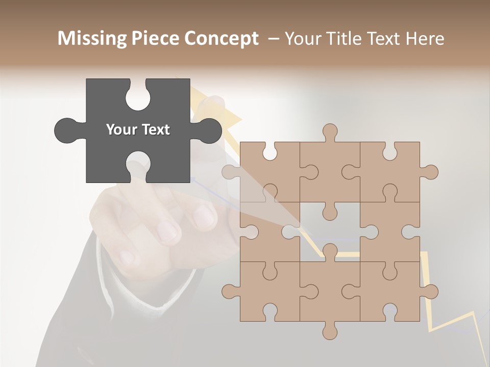 Protect Stats Hands PowerPoint Template