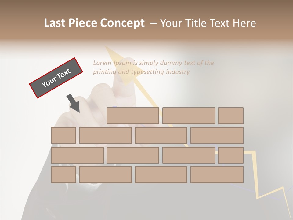 Protect Stats Hands PowerPoint Template