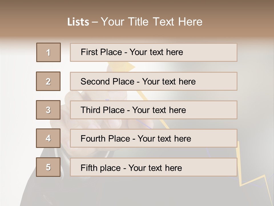 Protect Stats Hands PowerPoint Template
