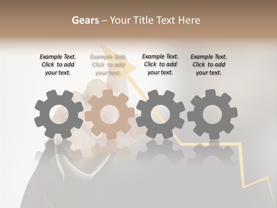 Protect Stats Hands PowerPoint Template