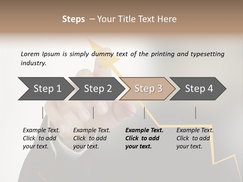Protect Stats Hands PowerPoint Template