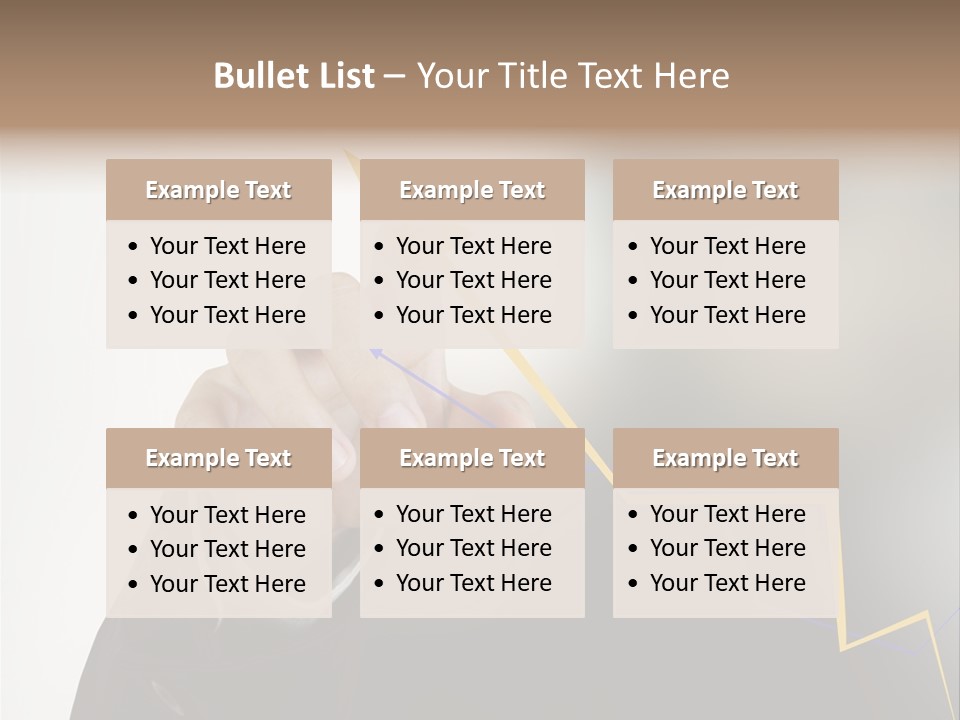 Protect Stats Hands PowerPoint Template