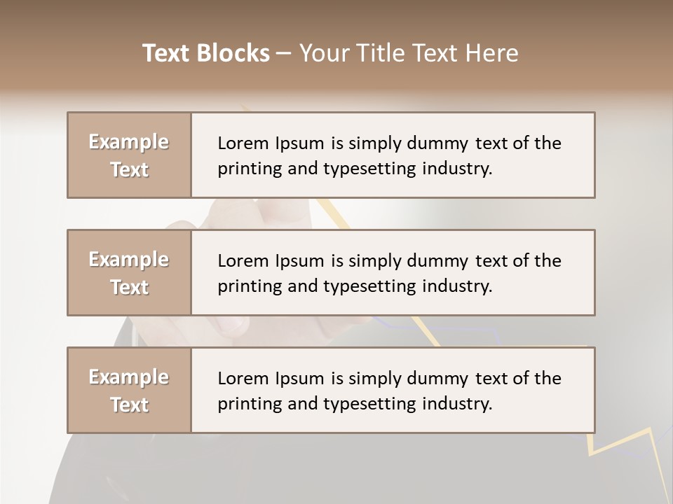 Protect Stats Hands PowerPoint Template