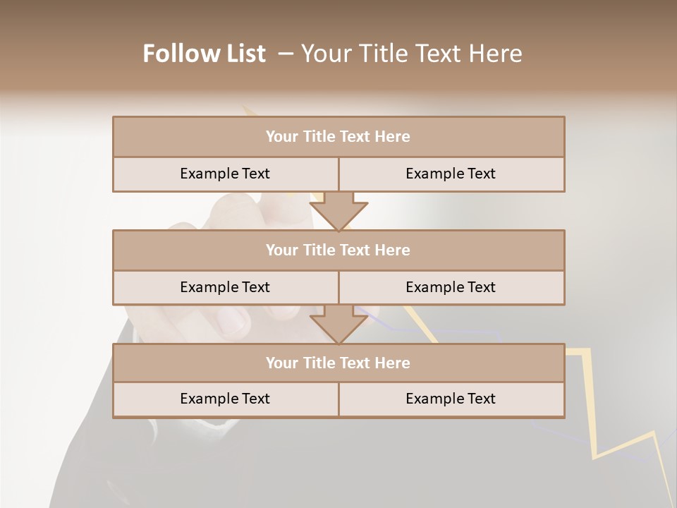 Protect Stats Hands PowerPoint Template