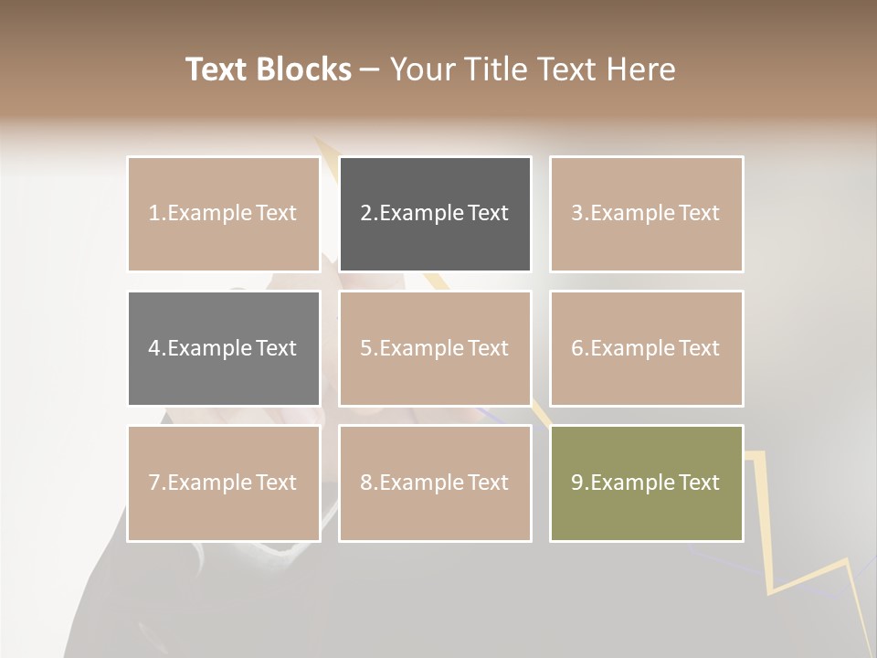 Protect Stats Hands PowerPoint Template