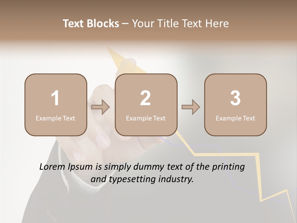Protect Stats Hands PowerPoint Template