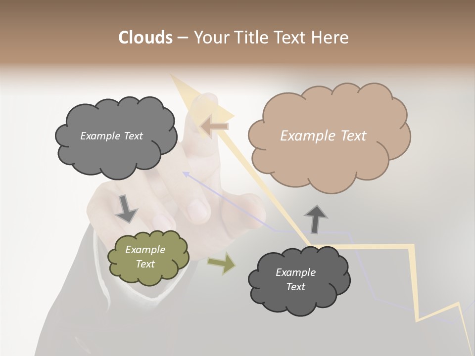 Protect Stats Hands PowerPoint Template